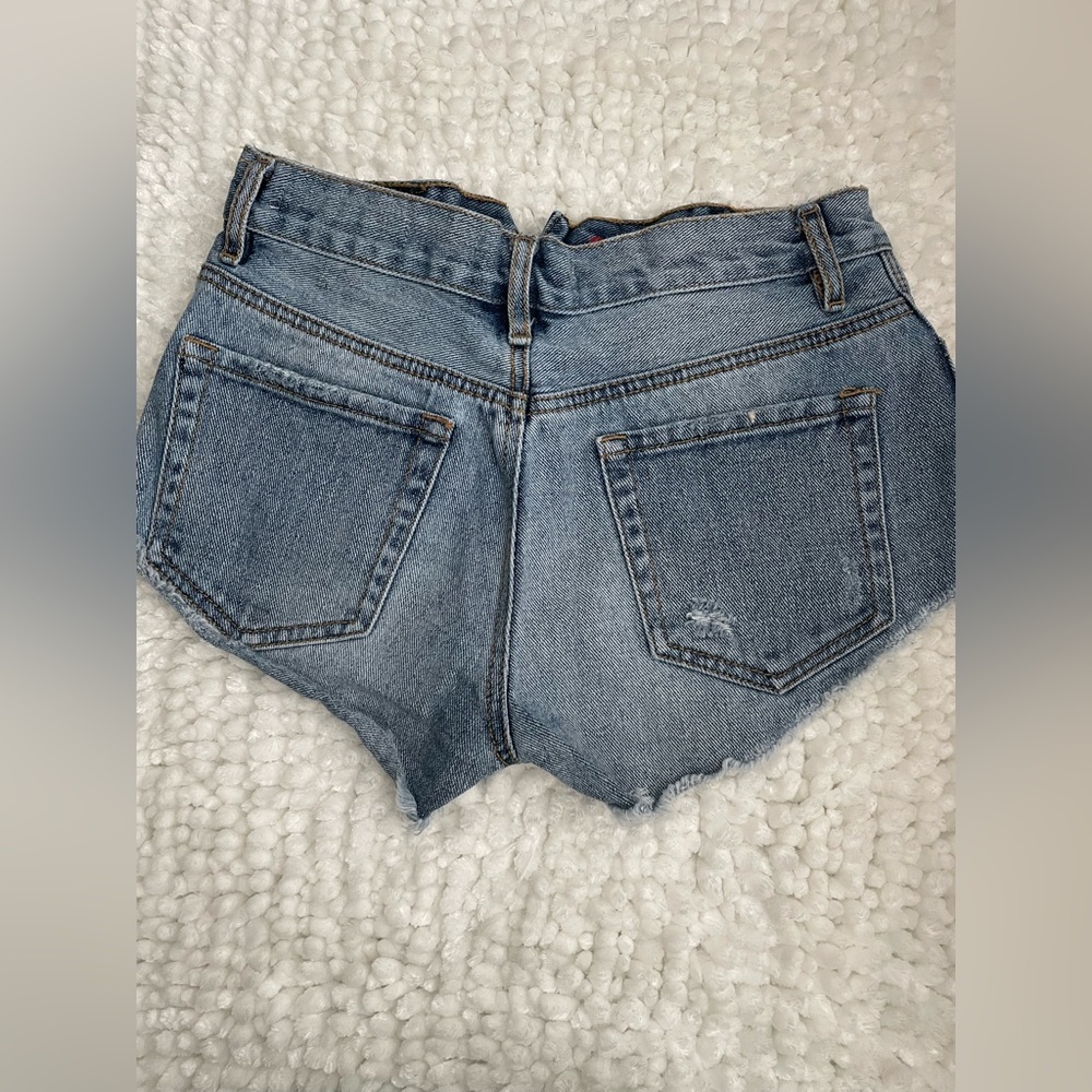 High Rise Jean Short - Picture 2 of 3